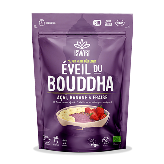 Éveil du bouddha açaï banane fraise bio - 1