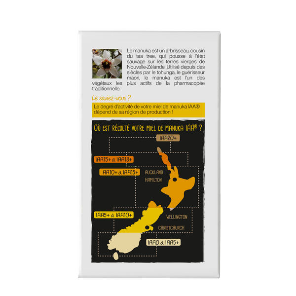 Comptoirs & Compagnies -- Miel de manuka iaa15+ (mgo 514) (origine  Nouvelle zélande) - 250 g
