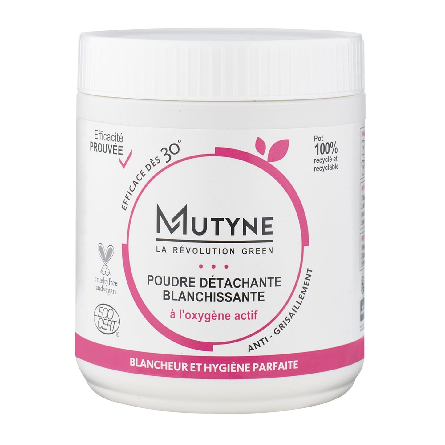 Mutyne -- Poudre détachante blanchissante - 500 g