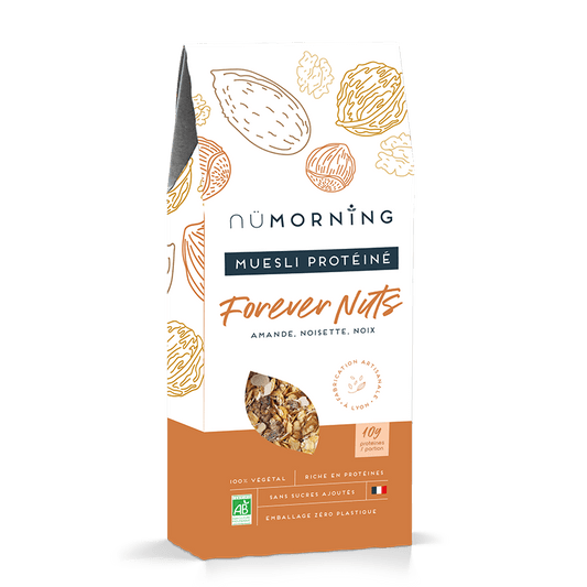 nüMorning -- Muesli protéiné Forever Nuts - boîte 300 g