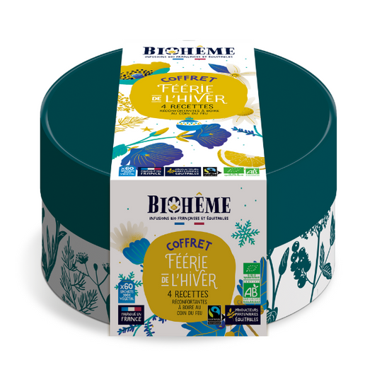 Biohême -- Coffret Féérie de l'Hiver bio - 60 infusettes